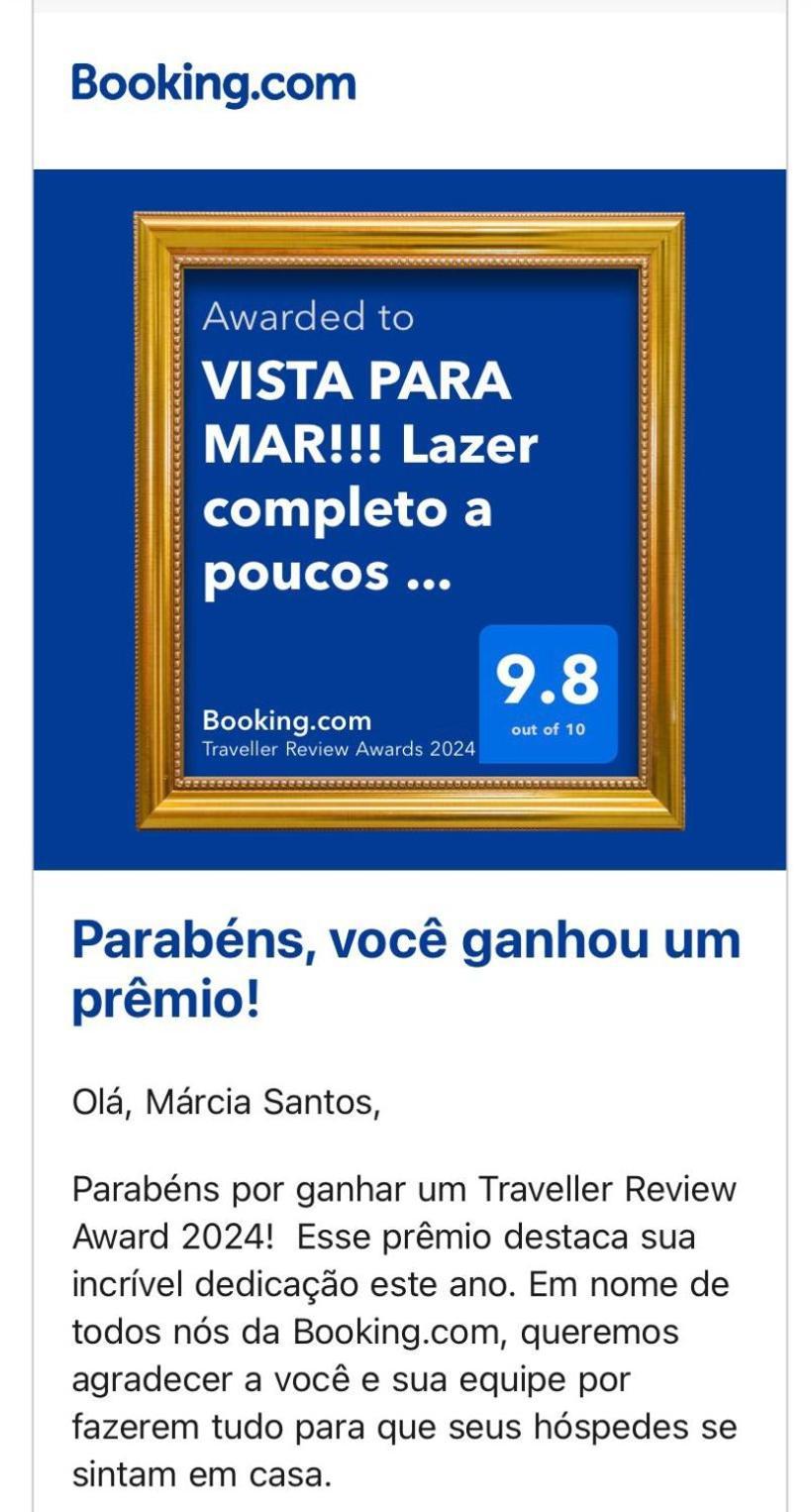 Vista Para Mar!!! Lazer Completo A Poucos Passos Da Praia Guarujá Eksteriør bilde