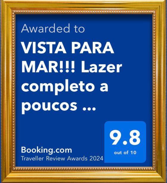 Vista Para Mar!!! Lazer Completo A Poucos Passos Da Praia Guarujá Eksteriør bilde